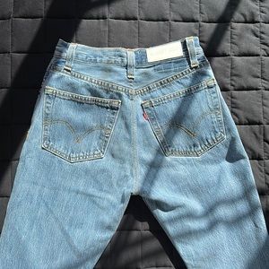 Re/Done Levi’s High Rise Denim Jeans Size 24 Medium Wash